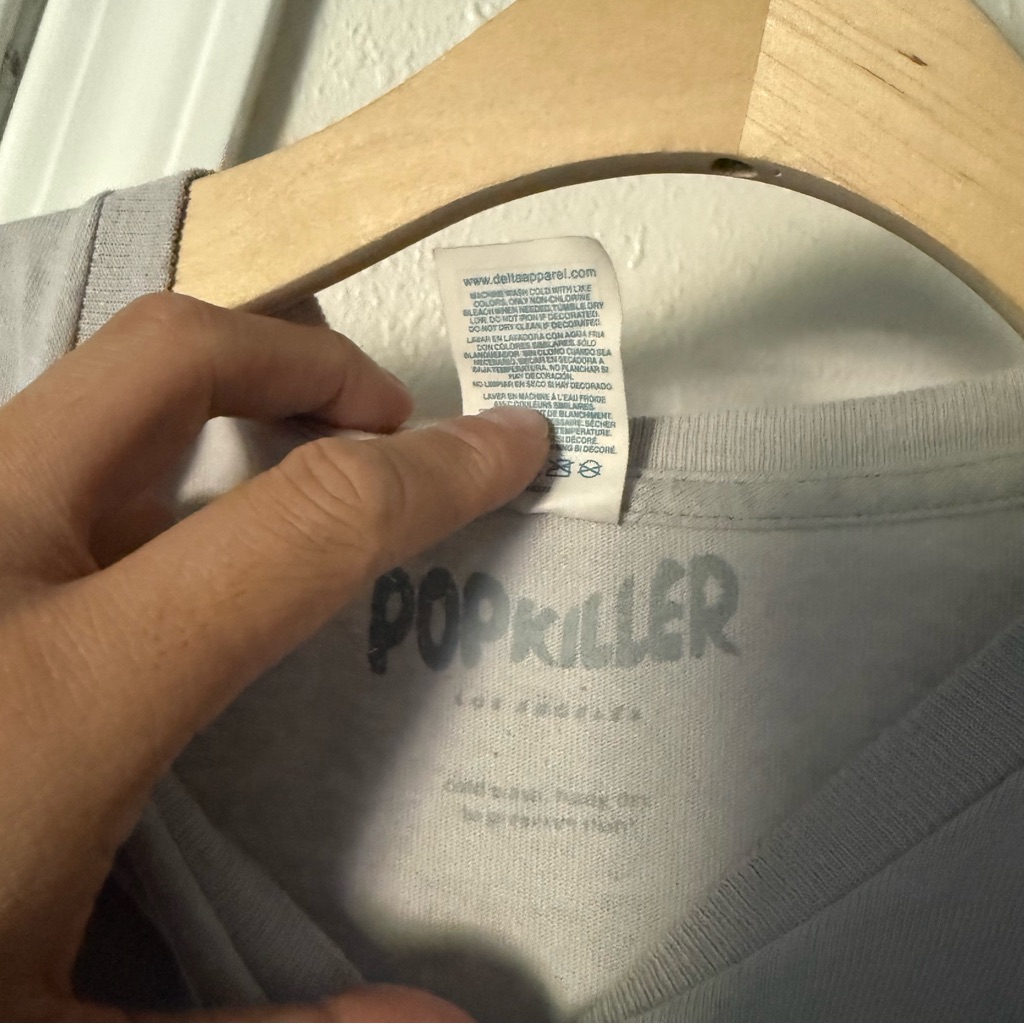 Popkiller Grey Nasa Space Graphic Short Sleeve Crew Neck Cotton Tee T-Shirt — image 5 of 6